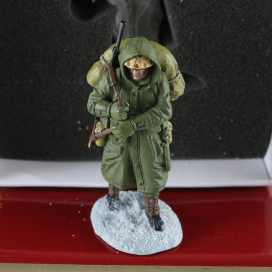 US Marine W/ Bar Korea Winter 1950-51 Soldier Britains 1:30 13034 Metal Figure