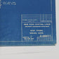 New York Central NYC Side Frame Dining Car Blueprint Z-39377 Jan 30 1929 69"