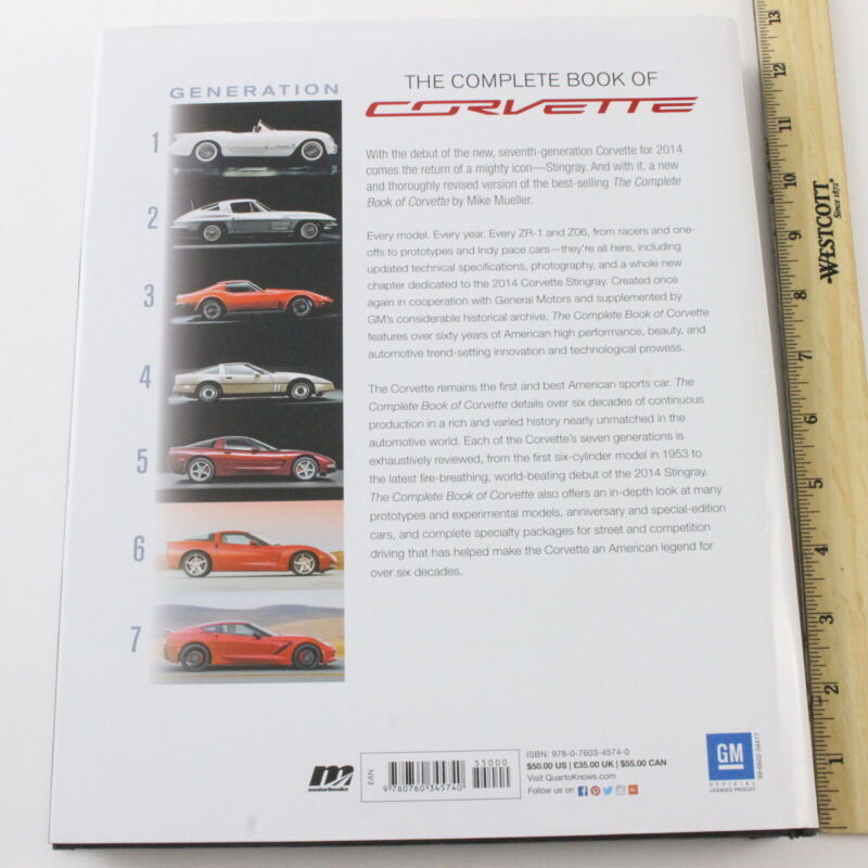 Complete Book Of Corvette Every Model Since 1953 Mike Mueller 2014