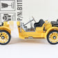 1915 Yellow Stutz Bearcat Model Car Franklin Mint 1:24 B11tp98