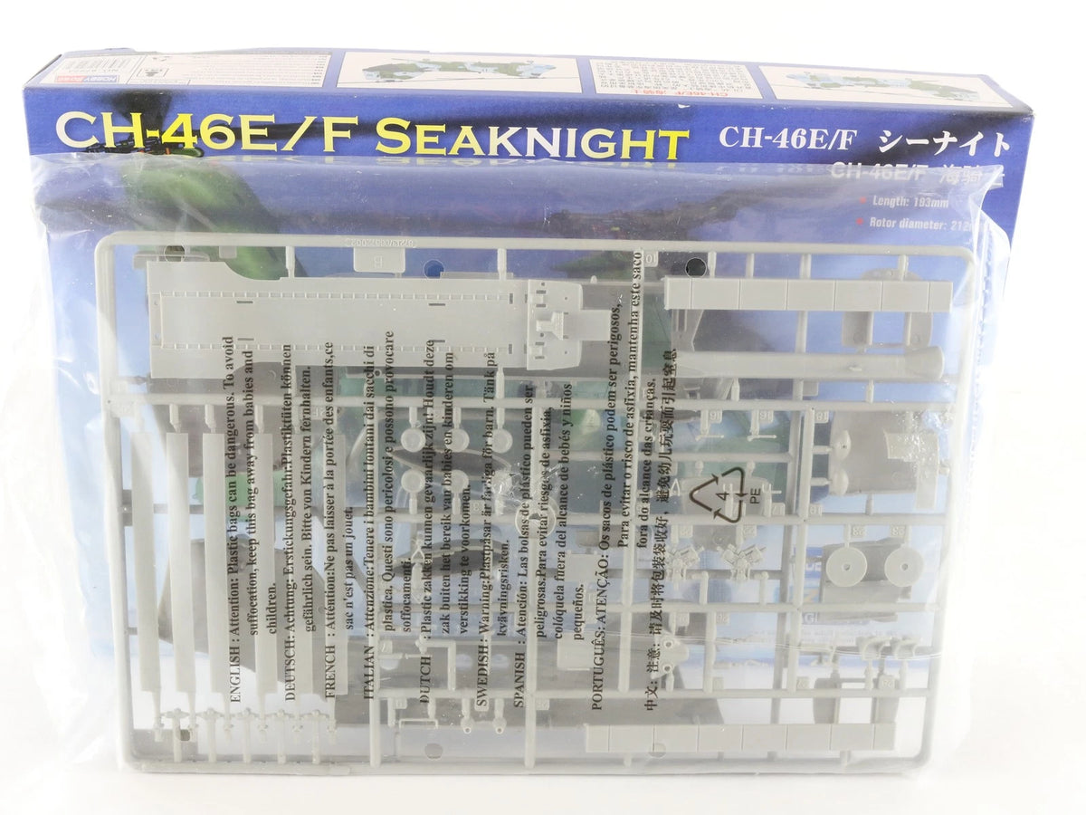 CH-46E/F Seaknight Helcopter Boeing Vertol Hobbyboss 1:72 87223 Military Kit