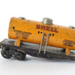 Prewar Shell TLC Orange Tank Car Lionel O 2654