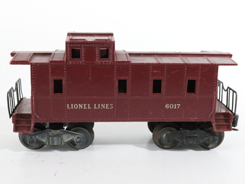 Lionel Lines Maroon 6017 Plastic Caboose O USA