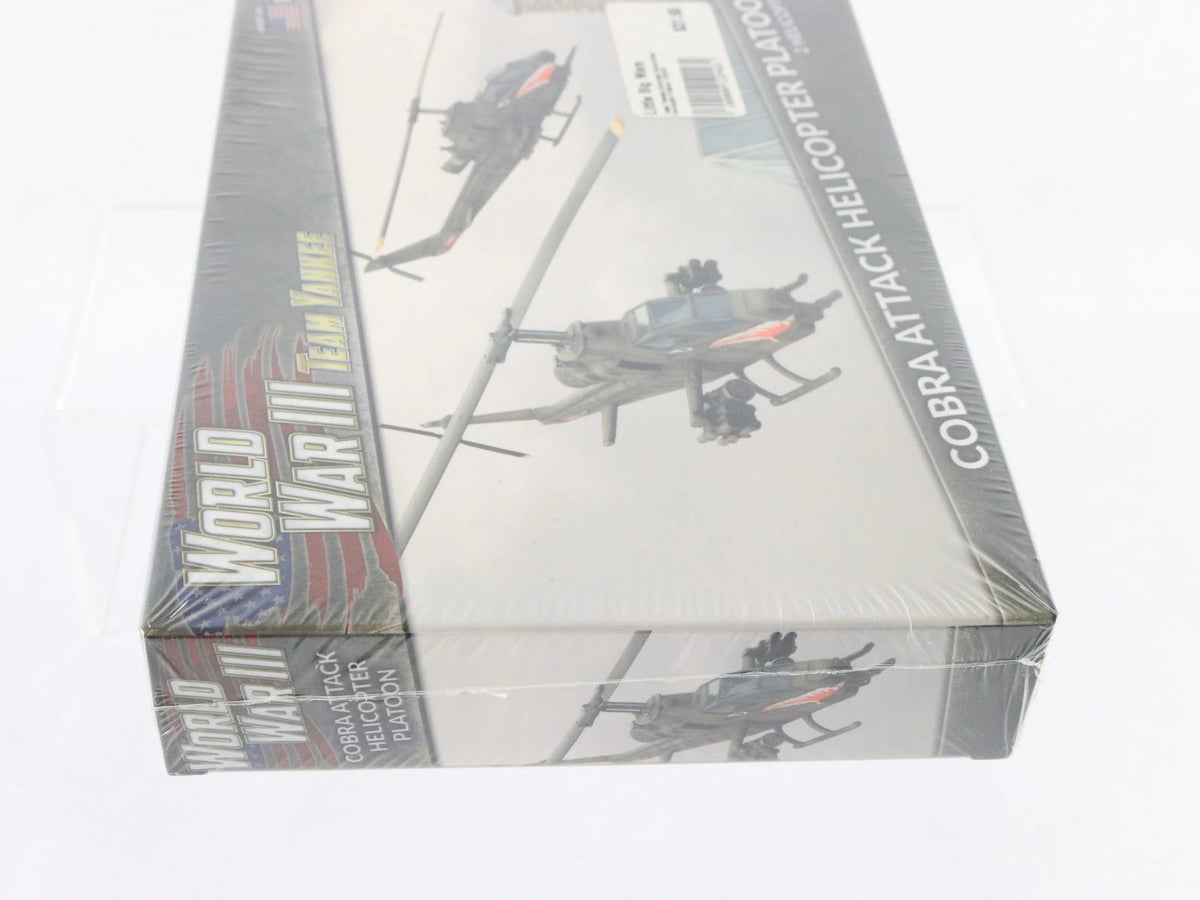 Cobra Attack Helicopter Platoon WW3 American Israeli Team Yankee 1:100 Sealed