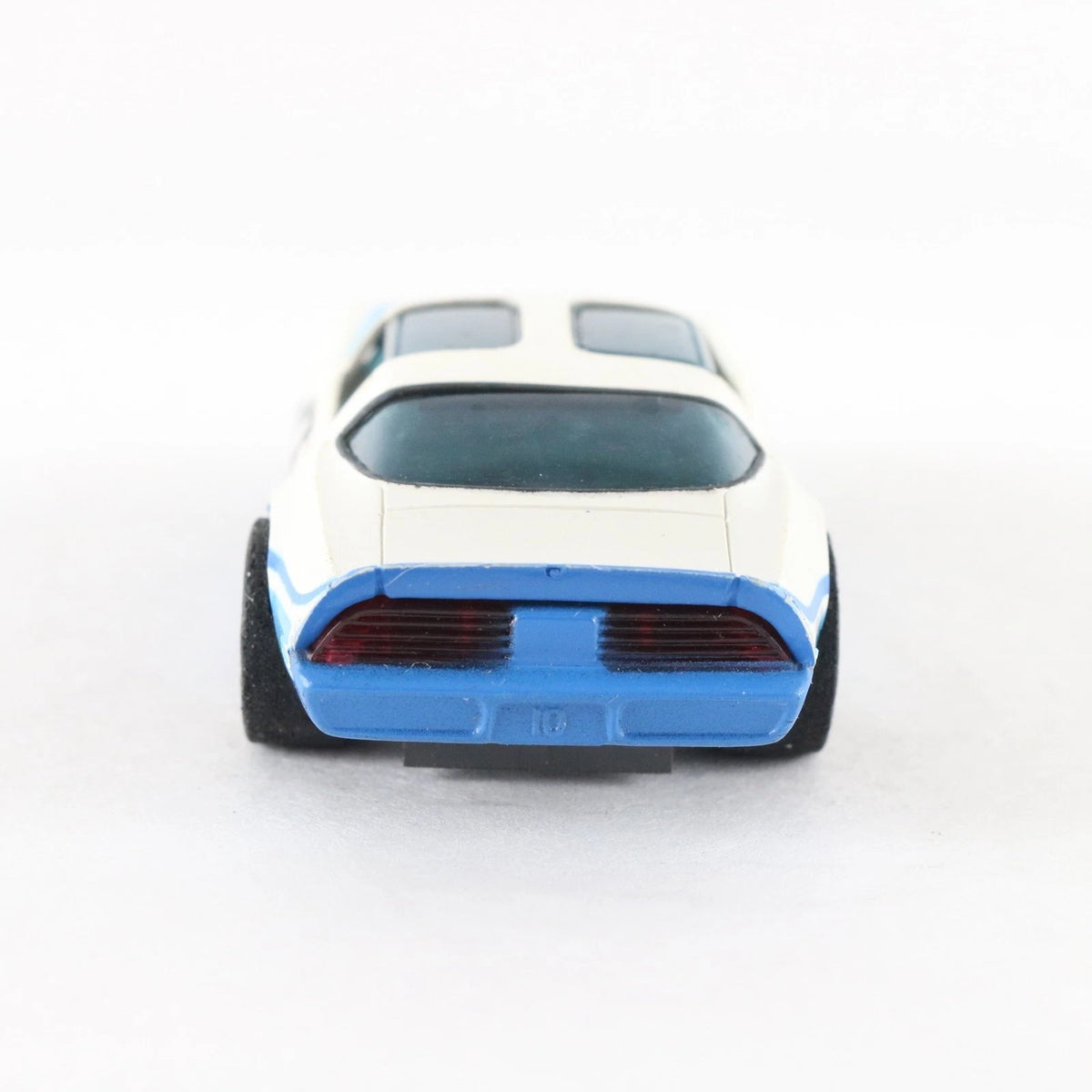 VINTAGE Aurora AFX Pontiac Firebird #2 Blue Screecher Slotless HO Slot Car