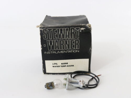 Stewart Warner Vintage Rat Rod Water Temperature Gauge 82306 12v