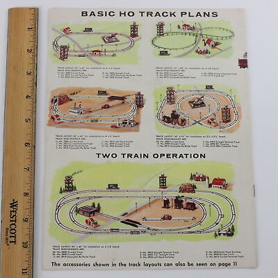 Vintage 1960 Lionel HO Model Railroading Catalog