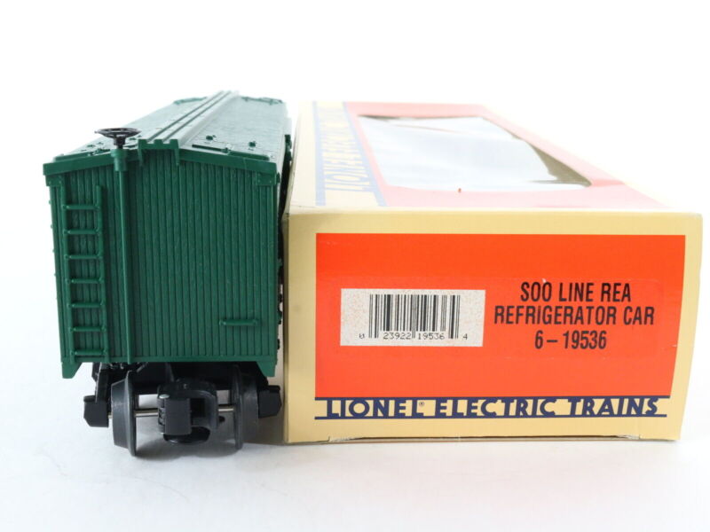 Railway Express Agency Soo 19536 Refrigerator Reefer Car Lionel O 6-19536