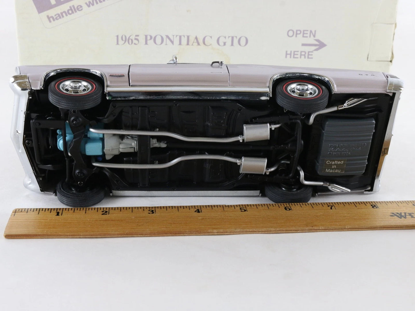 1965 Pontiac GTO Iris Mist Purple Danbury Mint 1:24 Diecast Model