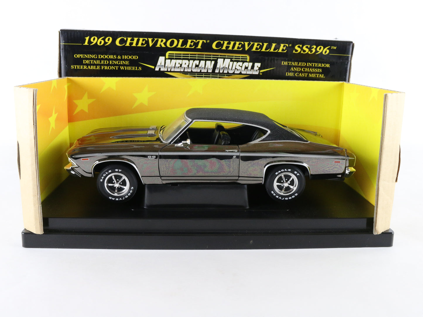 1969 Chevrolet Chevelle Ss396 Silver American Muscle LE 10 Year ERTL 1:18 36673
