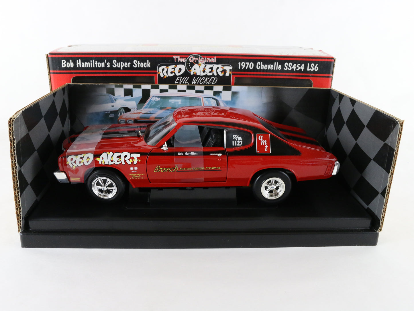 ERTL 1:18 1970 Chevy Chevelle SS454 LS6 Red Alert Hamilton 1 Of 2500 29108