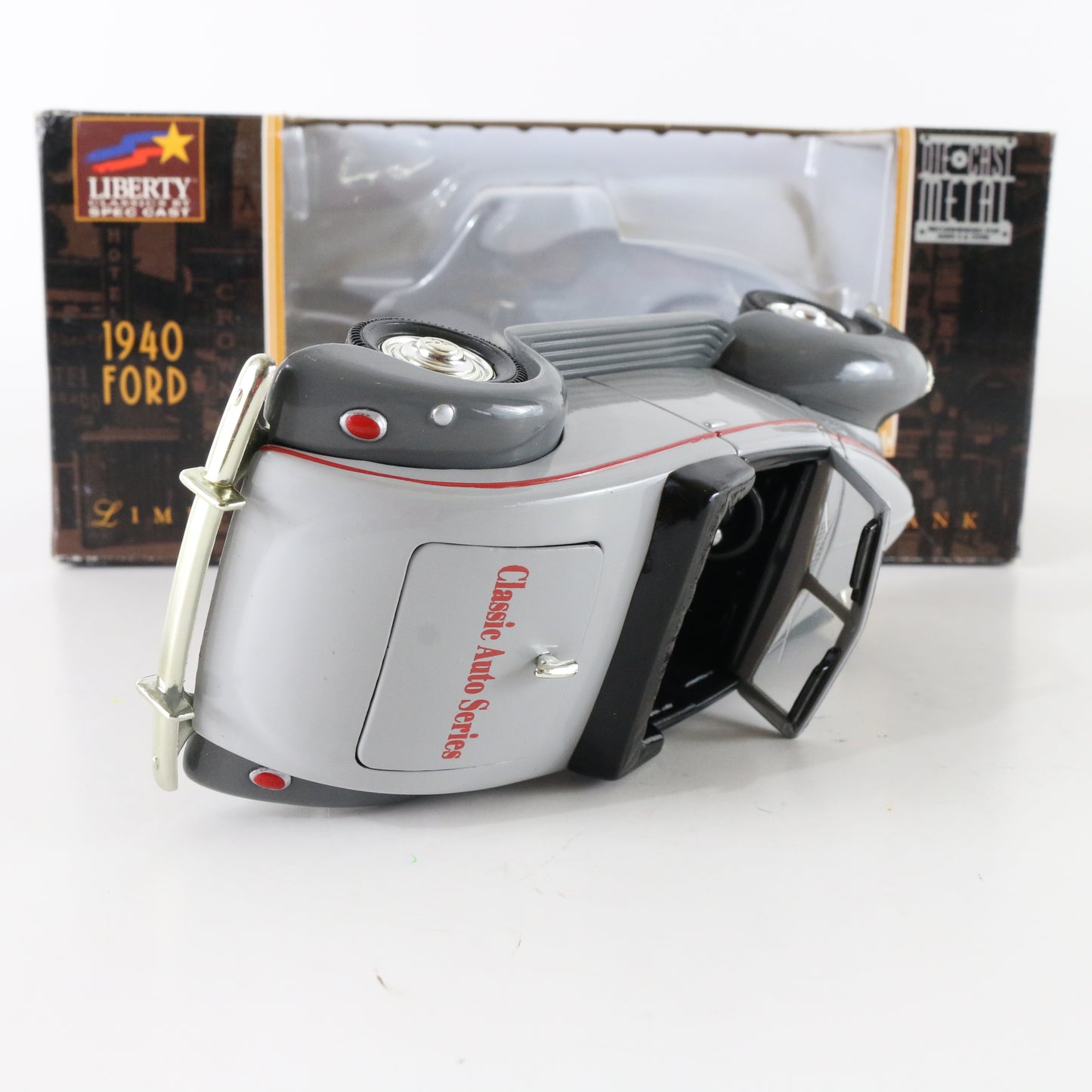 1940 Ford Convertible Gray & Black Liberty Classics Spec Cast 1:25 60003