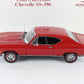 1968 Chevy Chevelle SS 396 Coupe Red Black Danbury Mint 1:24 Diecast Model
