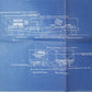 CMStP & PRR Milwaukee Gondola Stencil Blueprint D-5573 1937 18.5���