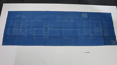 New York Central dining car safety appliance blueprint 1931