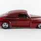 1941 Chevrolet Custom Rod Cherry Red Convertible Danbury Mint 1:24 Model Car