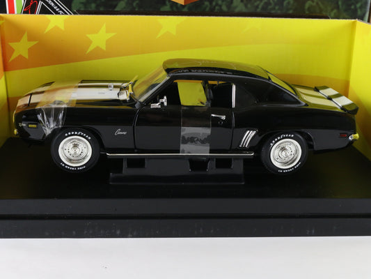 1969 Chevy Camaro SS Black John Force Signed American Muscle ERTL 1:18 1 Of 2496