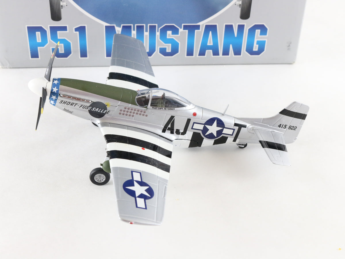 P-51 Mustang Short Fuse Sallee USAAF WW2 Aces Armour 1:48 98074 Diecast