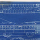 Milwaukee Electric Plan & Elevation Cars 900-924 Trolley Blueprint 1927 11"