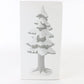 Dept 56 Heritage Village Large Porcelain Pine Tree Christmas Accessory 5218-3