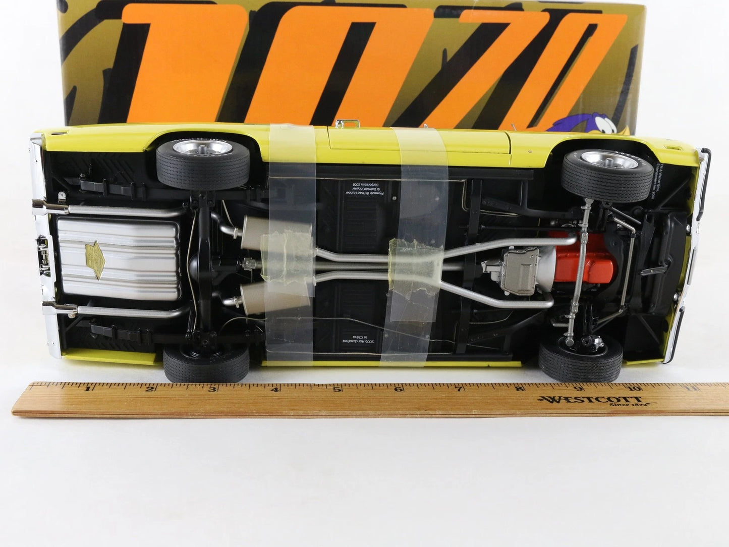 1970 Plymouth Road Runner Yellow Black GMP 1:18 Diecast Model 1 Of 2250 G1803104