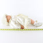 Gotz White Dress & Cowl Girl Large 20" Vinyl Baby Doll