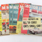 Lot Of 7 Motor Life Vintage Car Magazines Aug Sep Oct Nov Dec 1958 35c