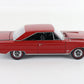 1967 Plymouth GTX Hardtop Red Black Danbury Mint 1:24 Diecast Model Car