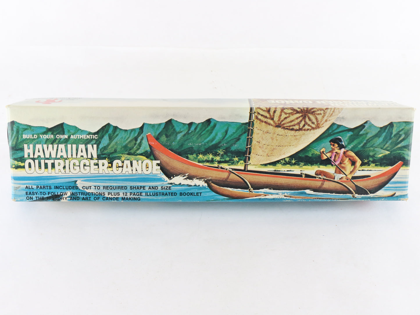 Hawaiian Outrigger Canoe Anekona Hawaii CS-14 Wood Boat Kit
