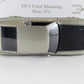 1971 Ford Mustang Boss 351 Fastback Gray Black Danbury Mint 1:24 Diecast Model