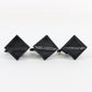Lot Of 3 Dwarf Miners Citadel Warhammer 8044/3 Black Painted Figures