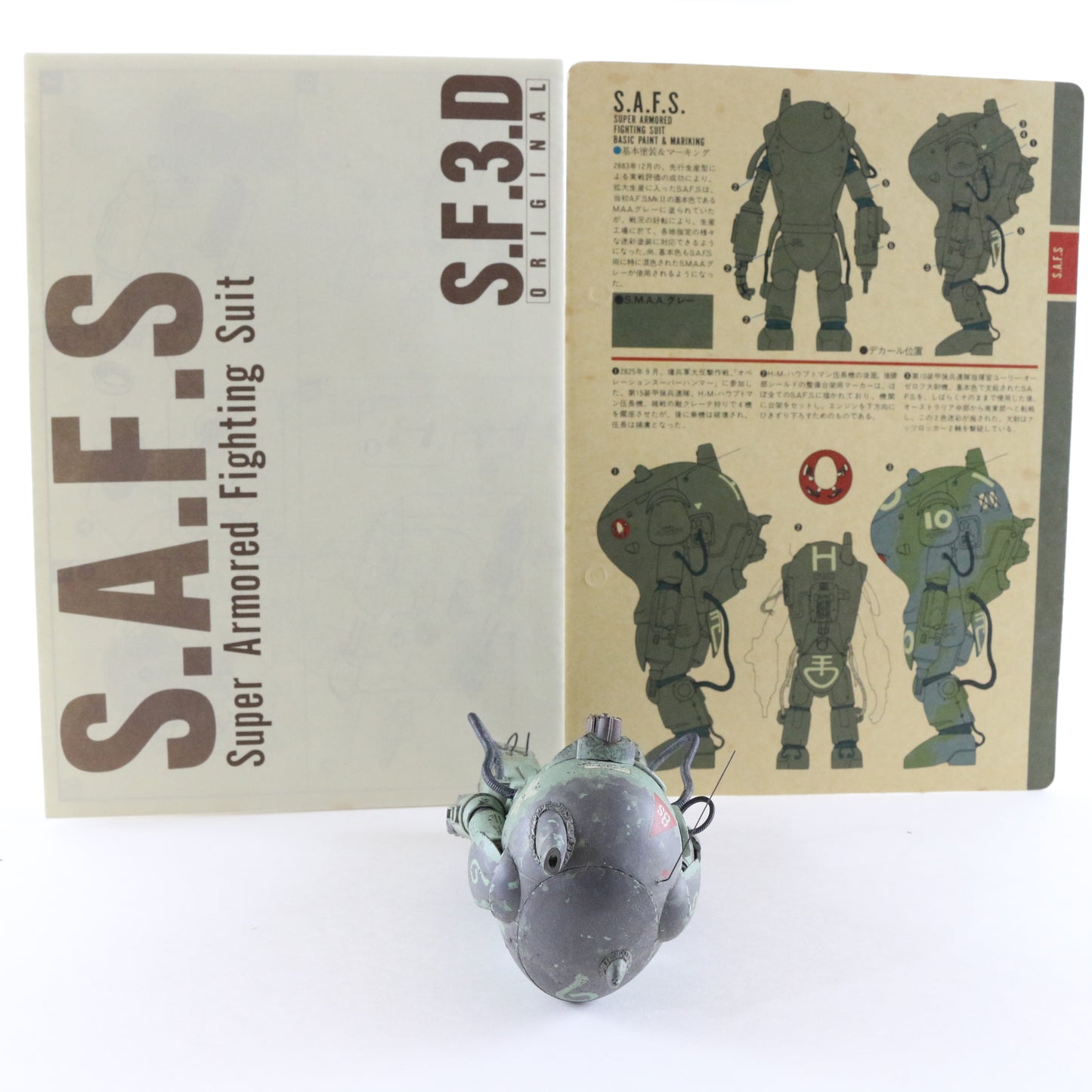 Ma.k Maschinen Krieger SAFS Super Armored Fighting Suit SF3D 1:20 Built Painted