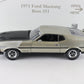 1971 Ford Mustang Boss 351 Fastback Metallic Pewter Danbury Mint 1:24 Diecast