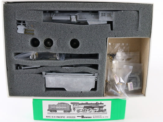 Bowser HO NYC K-11 Pacific Steam Locomotive Diecast Kit