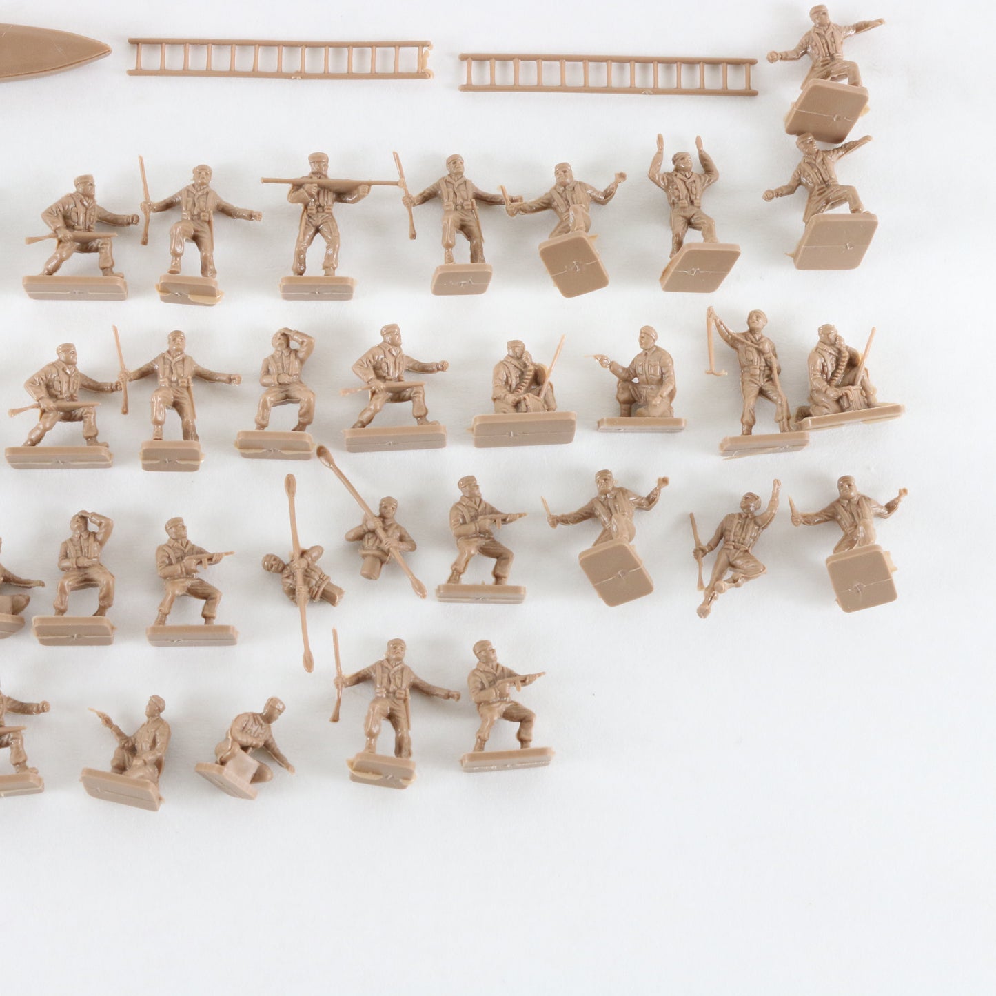 British Commando Soldiers WW2 Airfix 1:72 A01732 Plastic Model Figures
