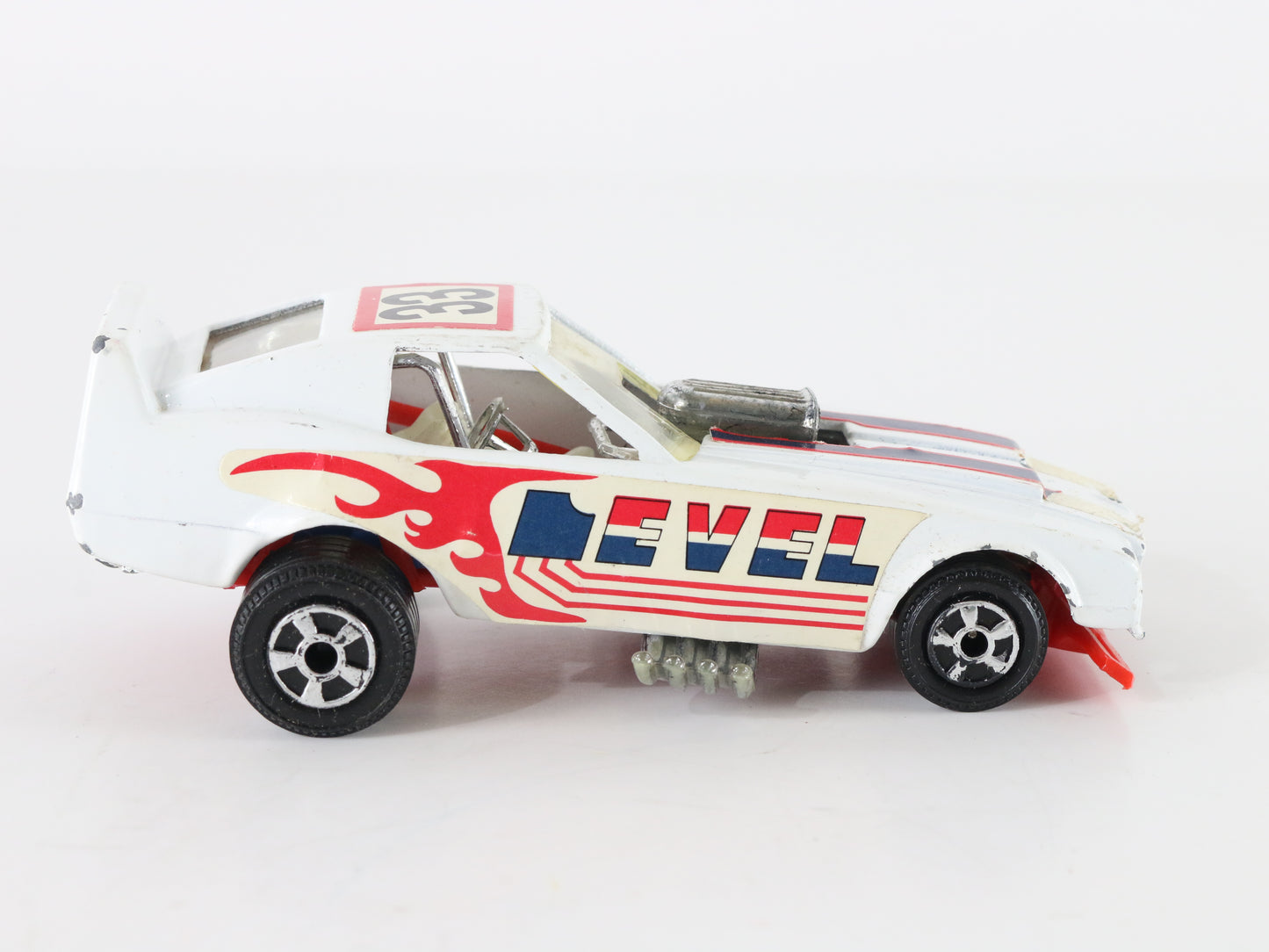 Vintage 1976 Evel Knievel Diecast Funny Car Ideal Toys 1976 A-1453 4.5"