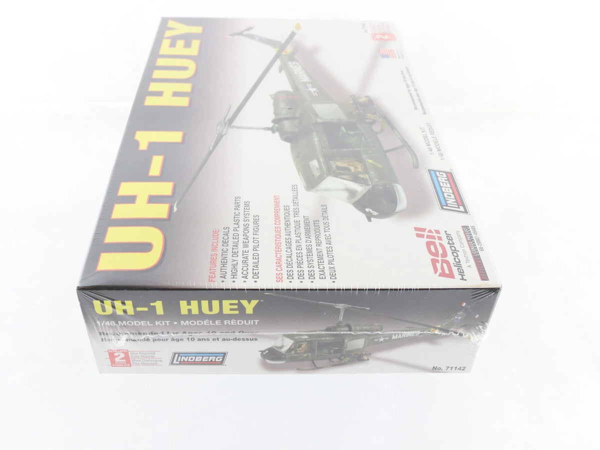 UH-1 Huey Helicopter Bell Lindberg 1:48 71142 Sealed Military Kit