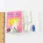 Lot Of 14 1961 Barbie & Ken Cork Sandals w/ Towel + Extra Shoes Fashion Mattel