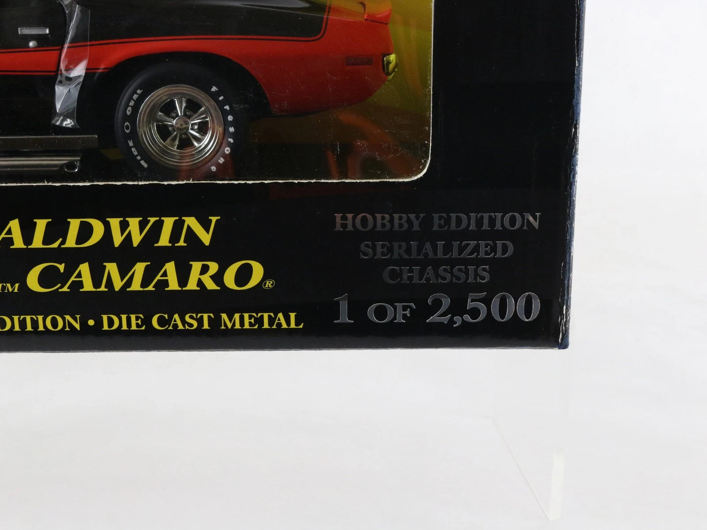 1970 Camaro Baldwin Motion Black American Muscle 10 ERTL 1:18 1 Of 2500 36524