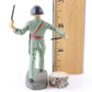 Elastolin WWII Marching Drummer Composite Vintage Toy Soldier 3"