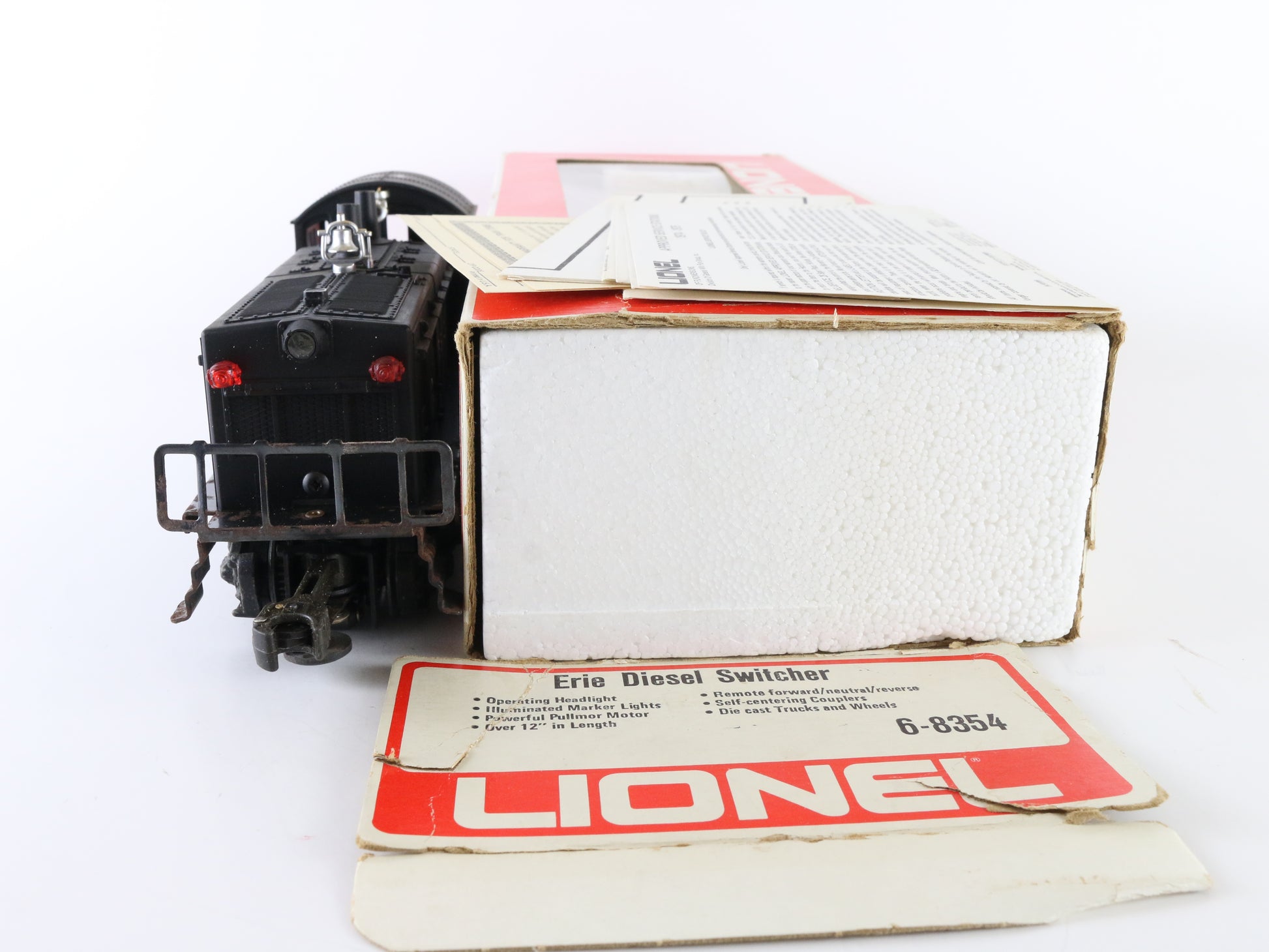 Lionel O Erie 8354 Black Switcher Diesel Locomotive