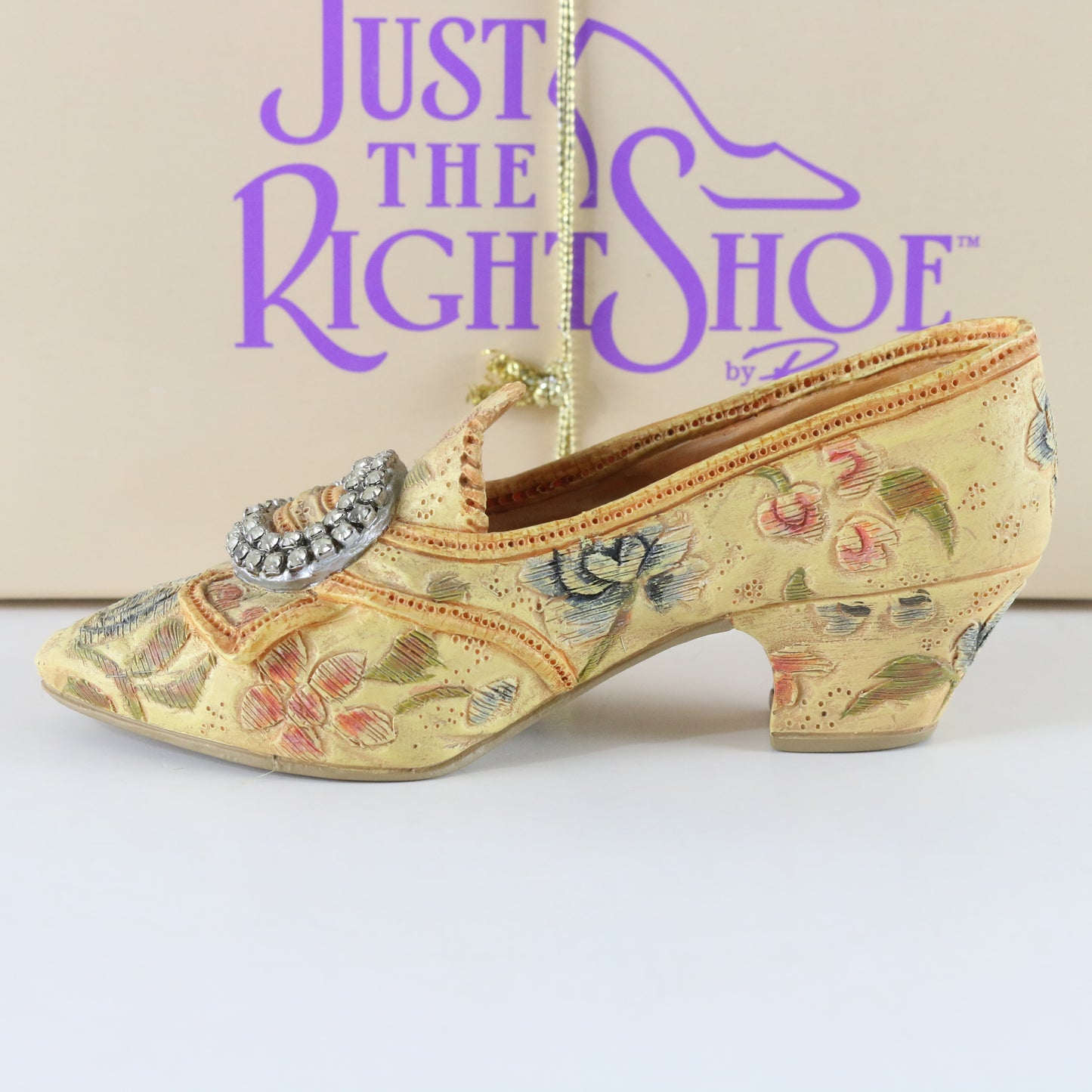 Just The Right Shoe Afternoon Tea Raine Willitts Resin Collectible Shoe 25016