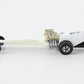 Vintage Hot Wheels White Fuel Dragster Don Prudhomme Snake 1 Mattel 1:64 5951002