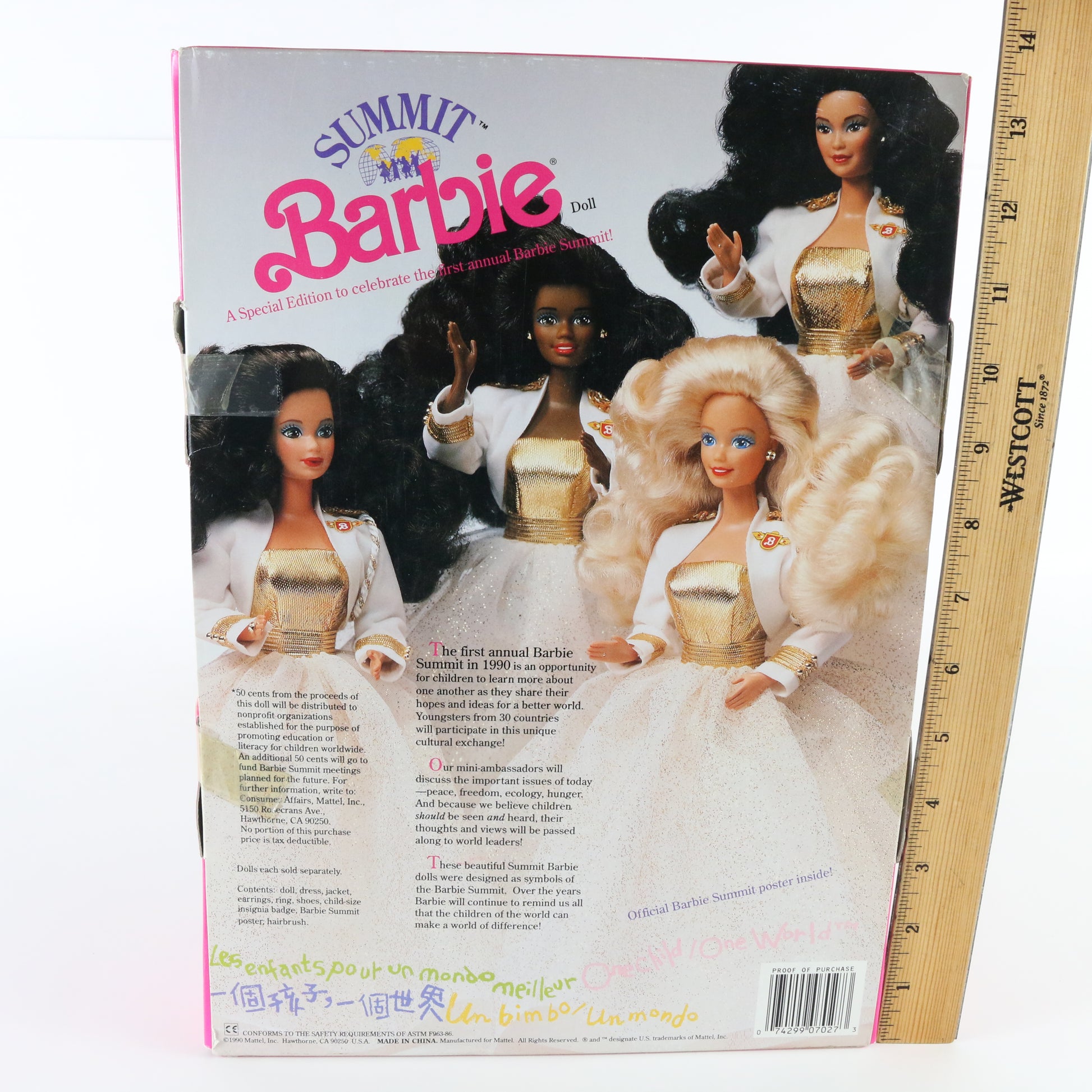 Barbie Summit Special Edition Doll Mattel 7027 1990