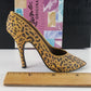 Just The Right Shoe Leopard Stiletto Raine Willitts Resin Collectible Shoe 25017