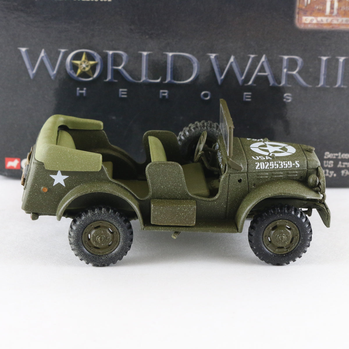 WC56 Command Car US Army Sicily 1943 WW2 Heroes Series 1 Corgi 1:43 CC51708