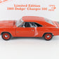 1969 Dodge Charger 500 Orange Black Limited Danbury Mint 1:24 Diecast 3036/5000