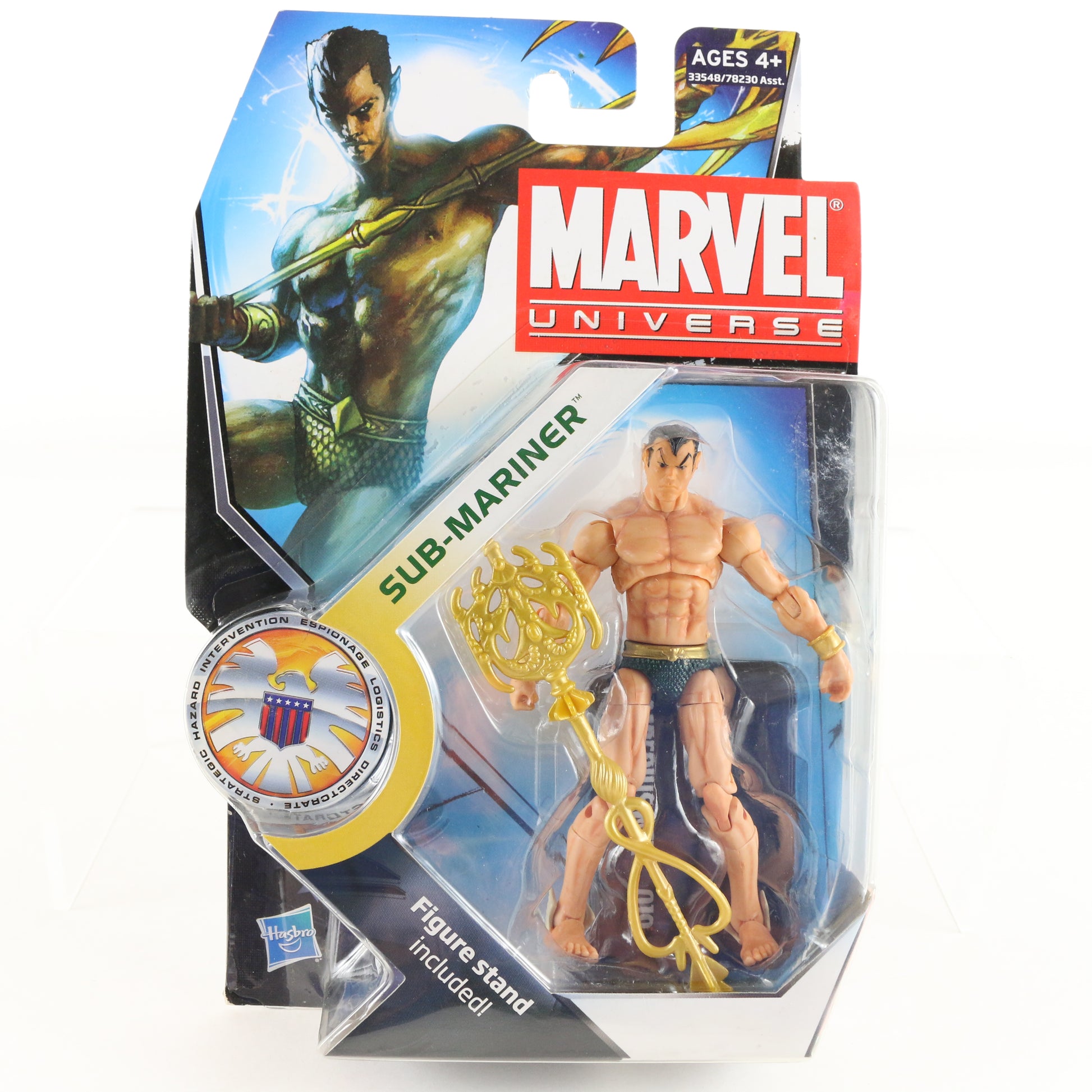 Marvel Universe Series 3 19 Sub-Mariner Hasbro 3.75" Action Figure 