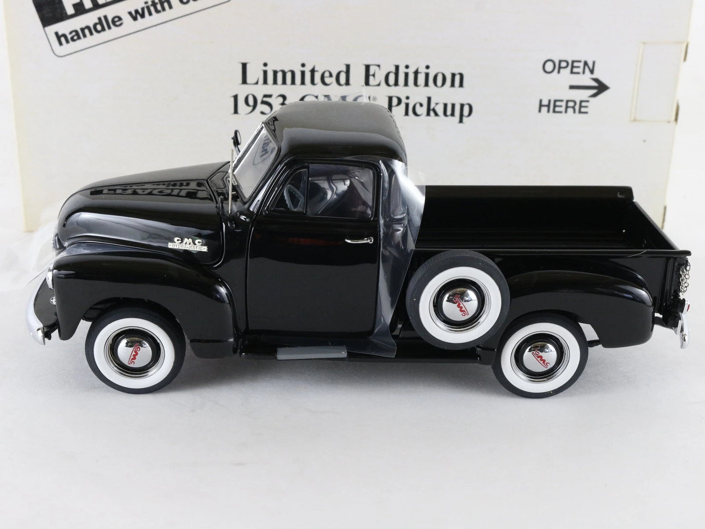 1953 Chevy GMC Pickup Truck Black Limited Danbury Mint 1:24 Diecast 3653/5000
