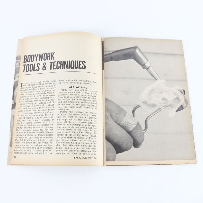 Basic Bodywork Spotlite 557 Vintage Hot Rod Technical Magazine 1965